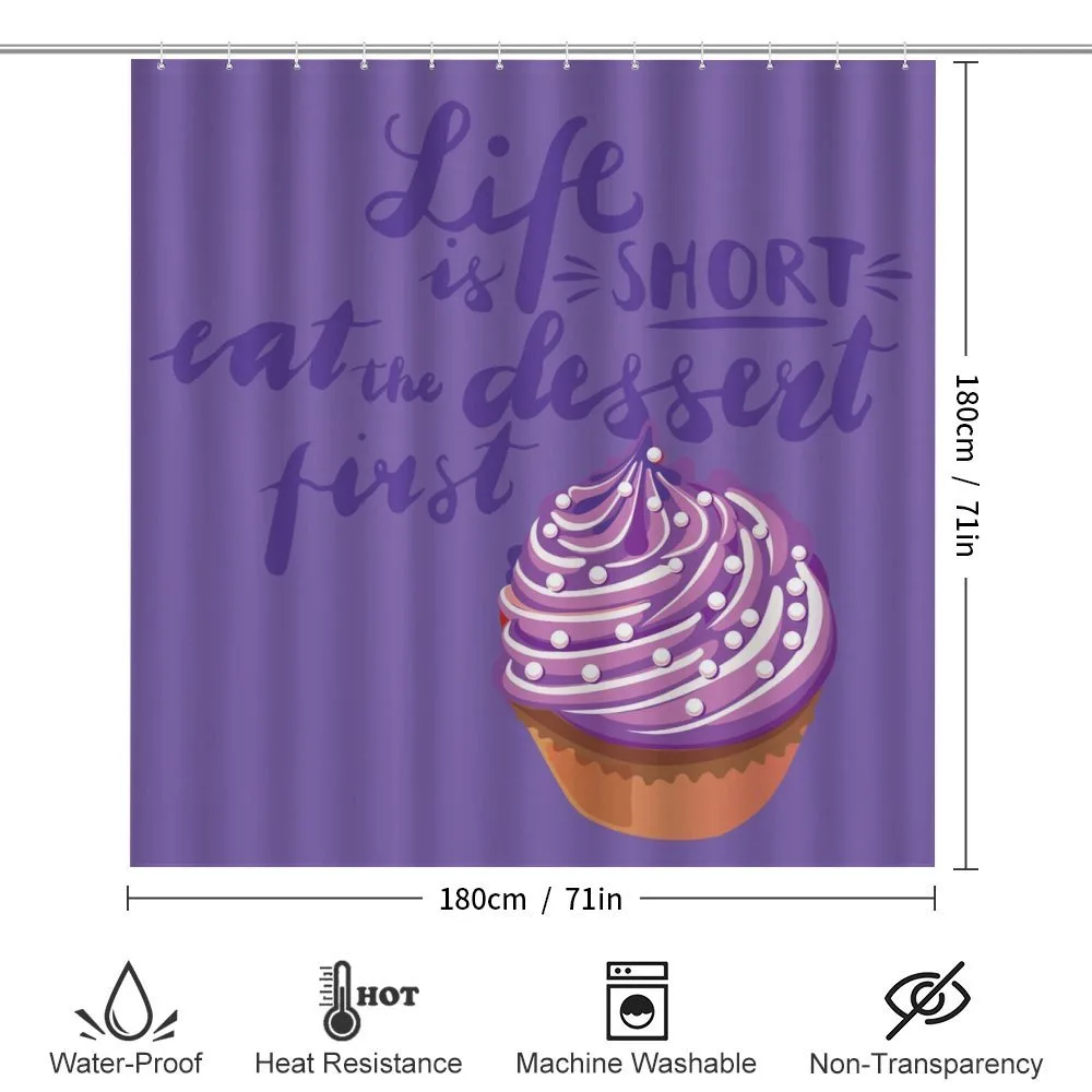 Eat Dessert Vibrant Cupcake — Detail 2