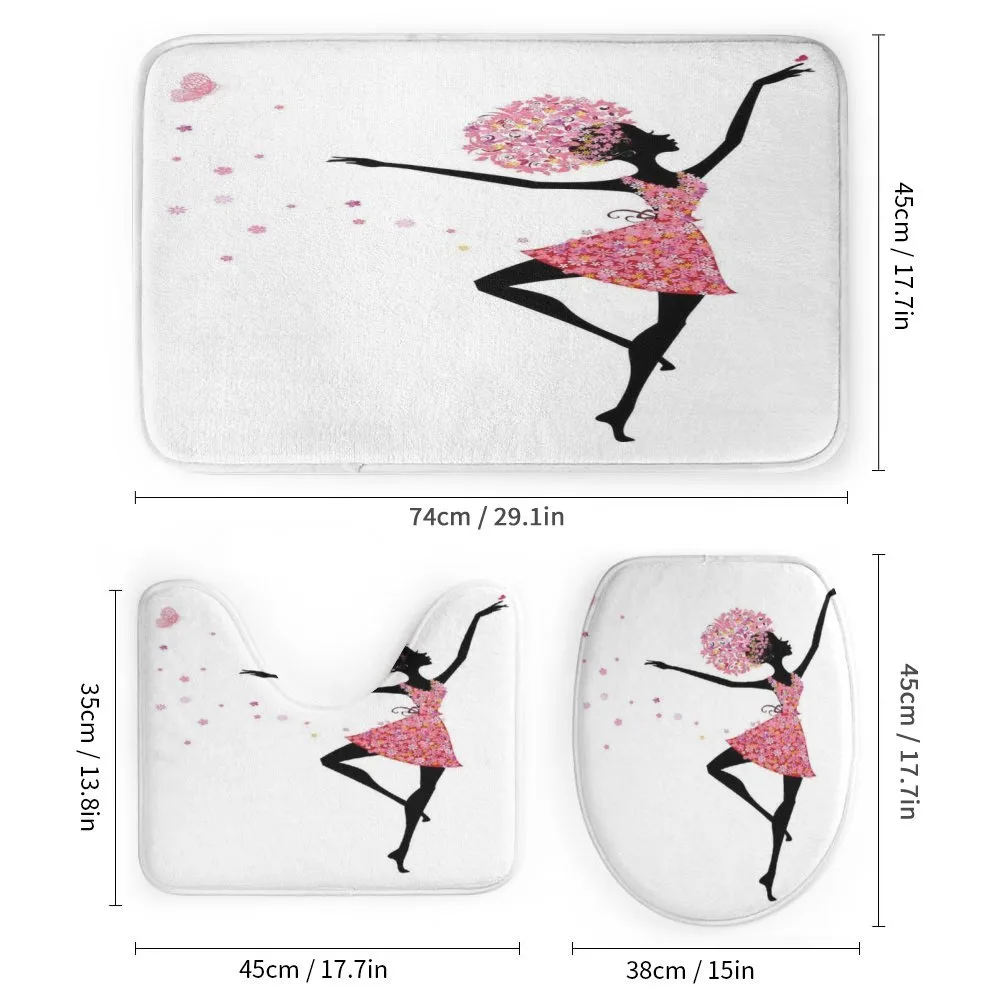 Floral Woman Dancing — Detail 1