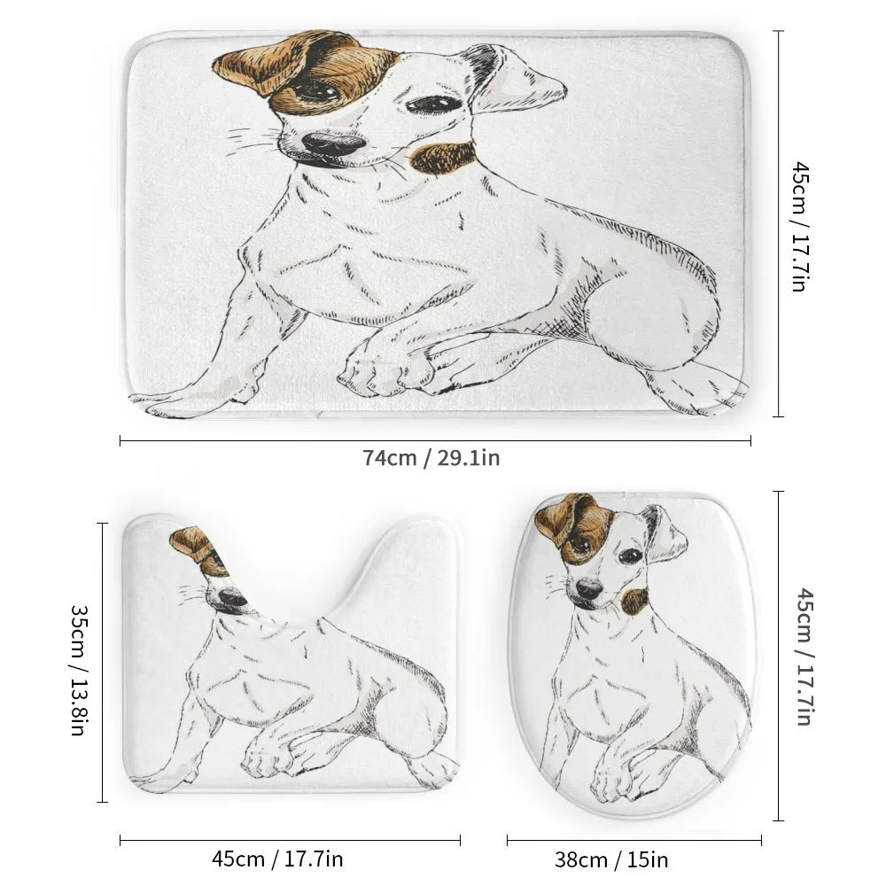 Graphic Puppy Portrait — Detail 1