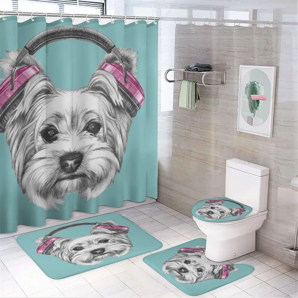 Headphones Music Dog — Your design