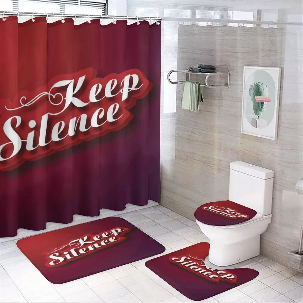 Keep Silence Modern Text — Your design