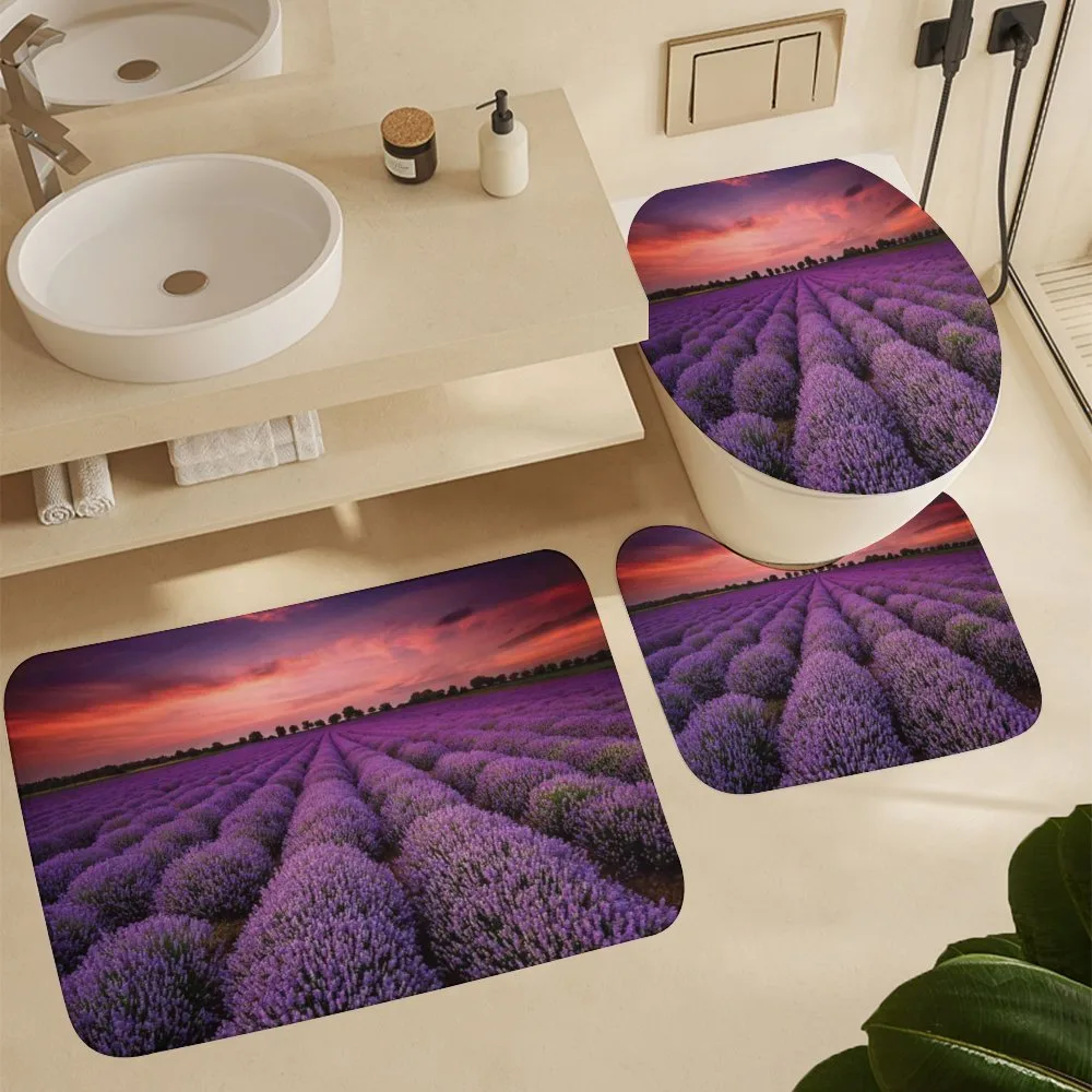 Lavender Field Sunset — Detail 5