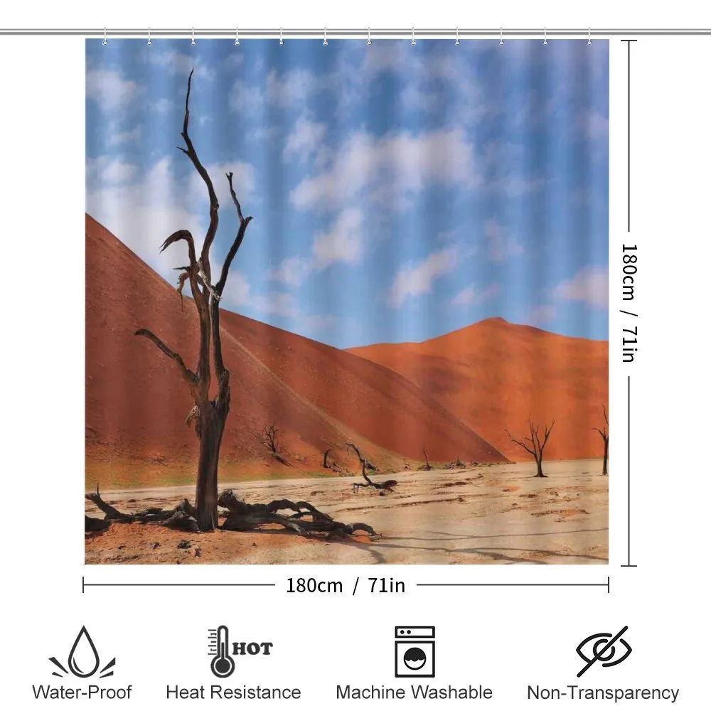 Lonely Tree in Desert — Detail 2