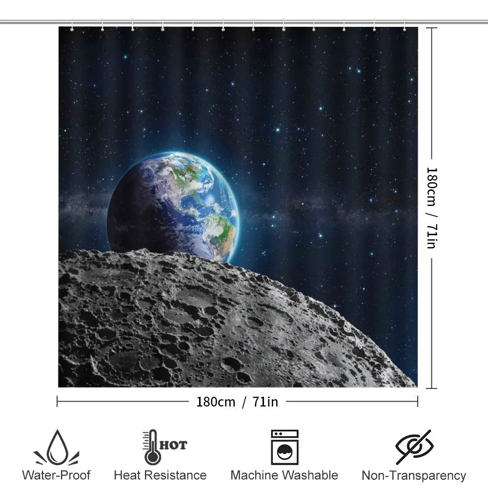 Moon Surface Luna Design — Detail 2