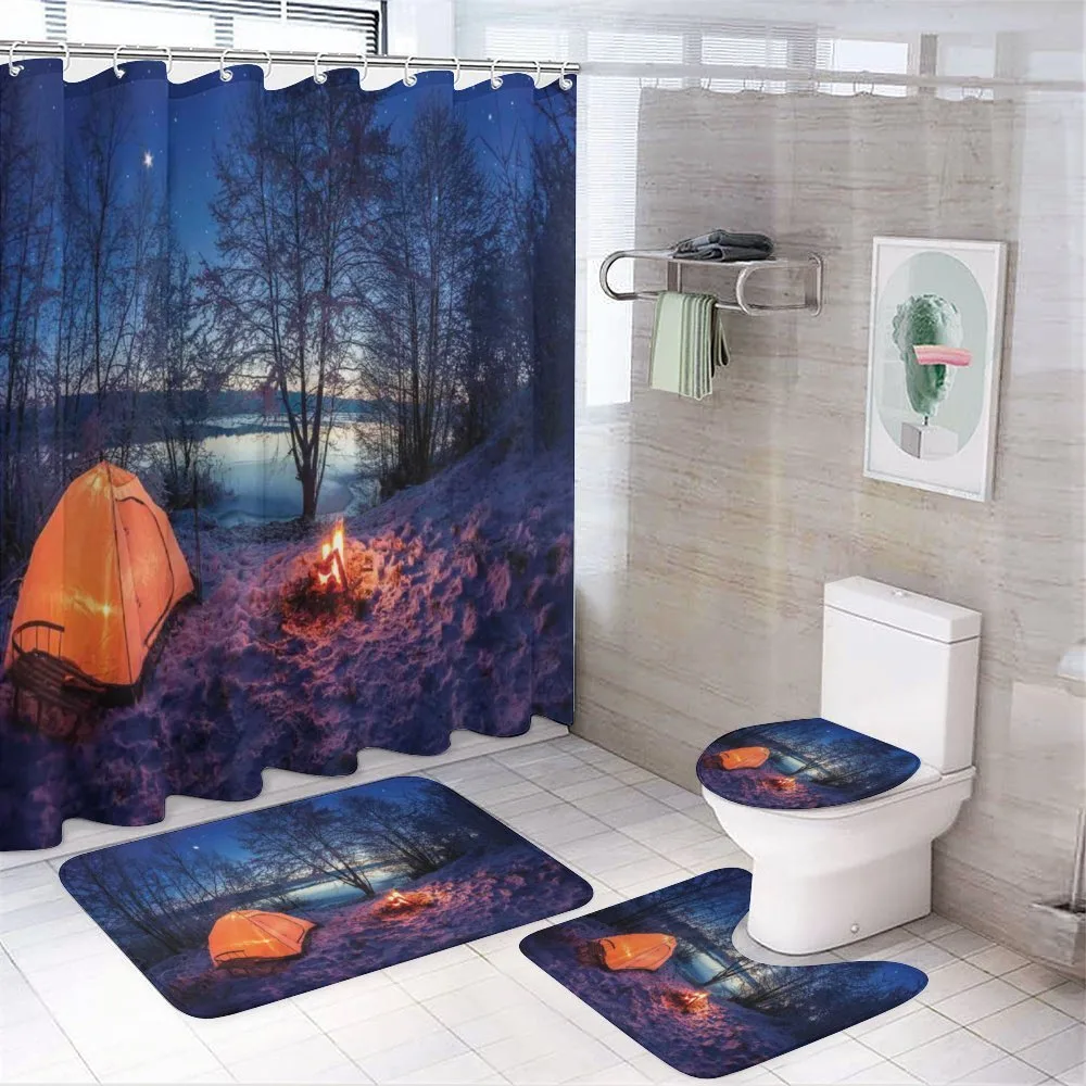 Night Camping Adventure — Your design