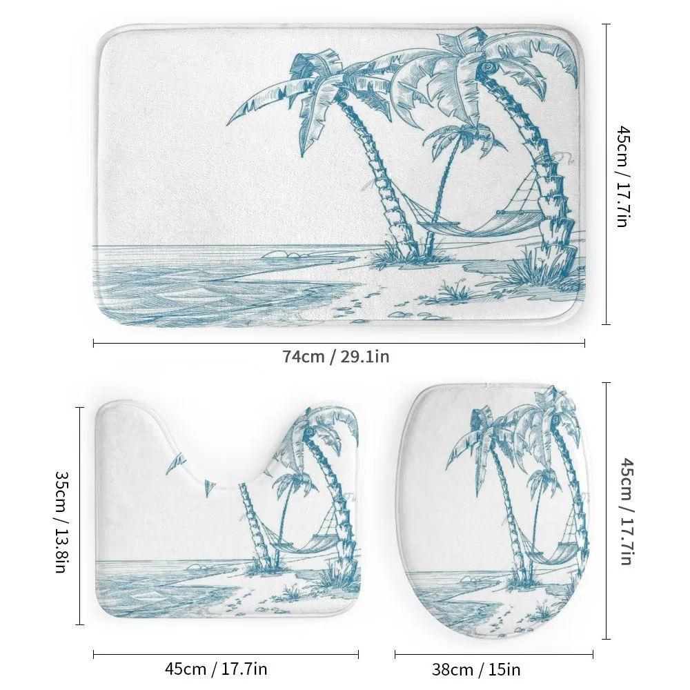 Palm Trees at Beach — Detail 1