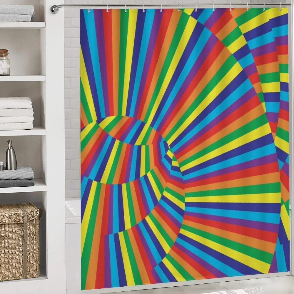 Rainbow Colored Circles — Detail 4