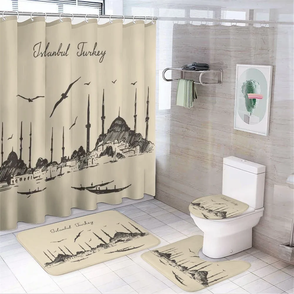 Sketch Skyline Gulls — Your design