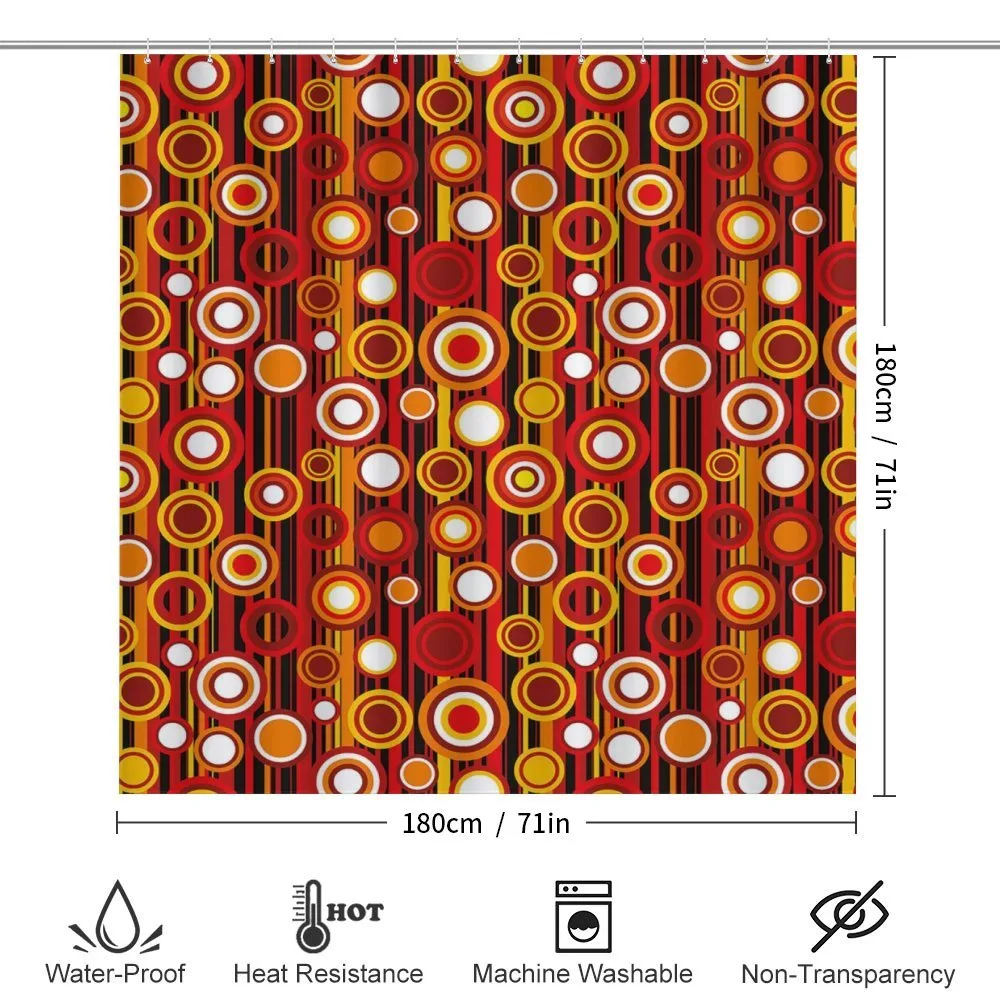 Striped Backdrop Circles — Detail 2