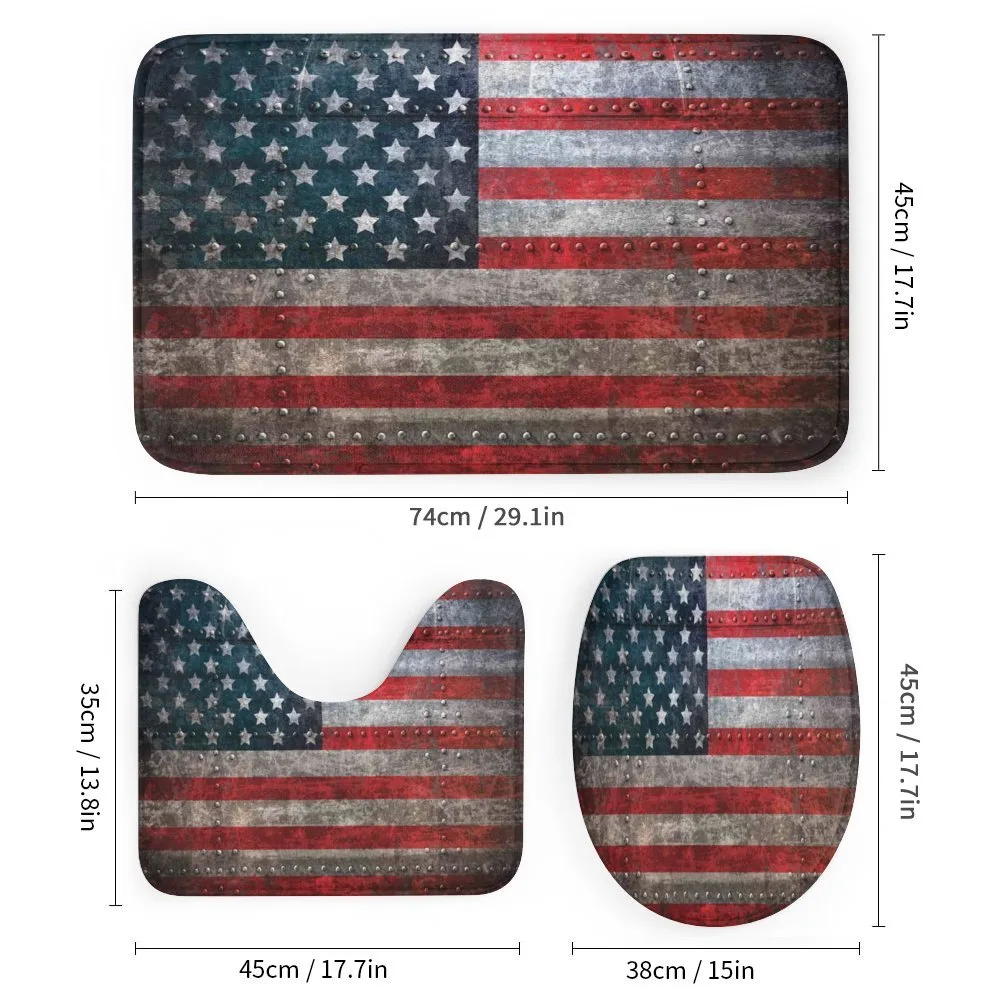 US Flag Plate — Detail 1