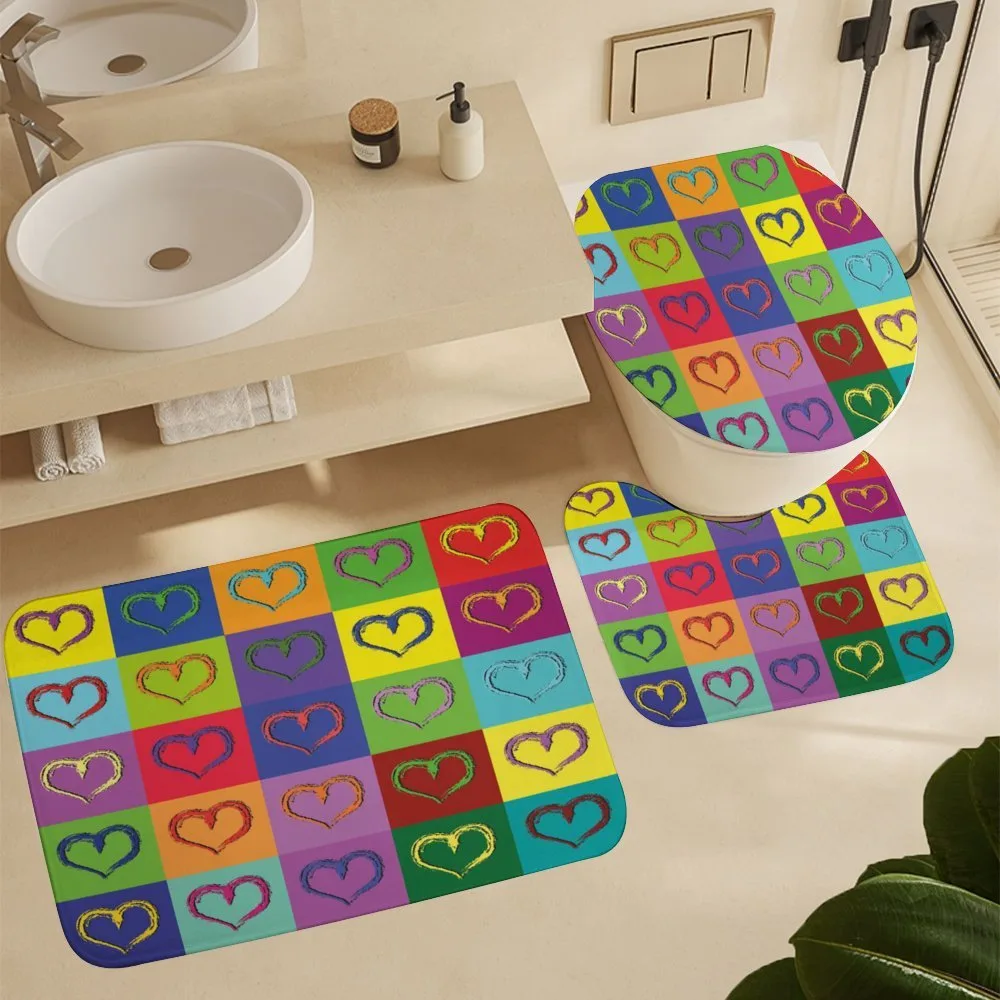 Vivid Heart Colorful Square — Detail 5