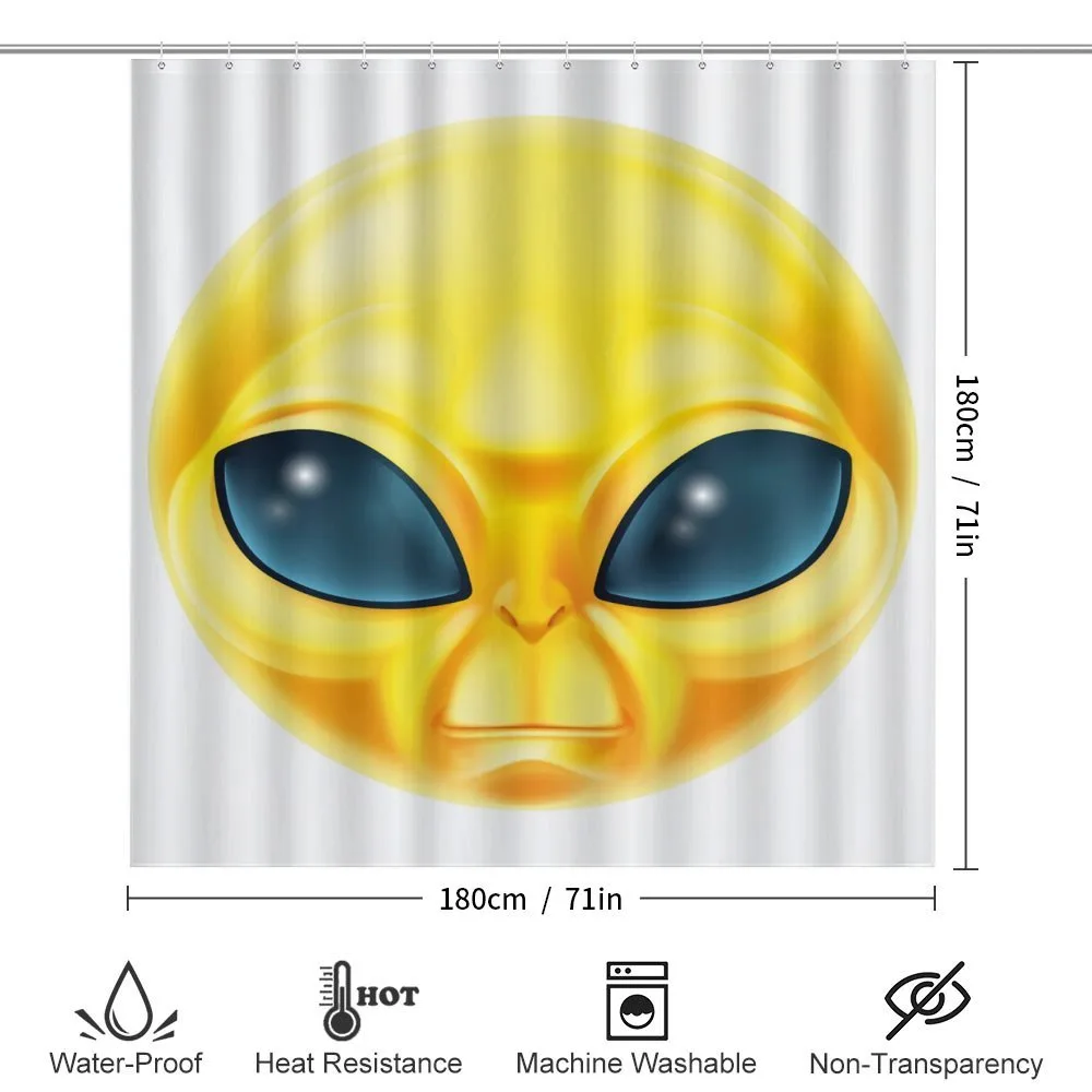 Alien Space Smiley Face — Detail 2