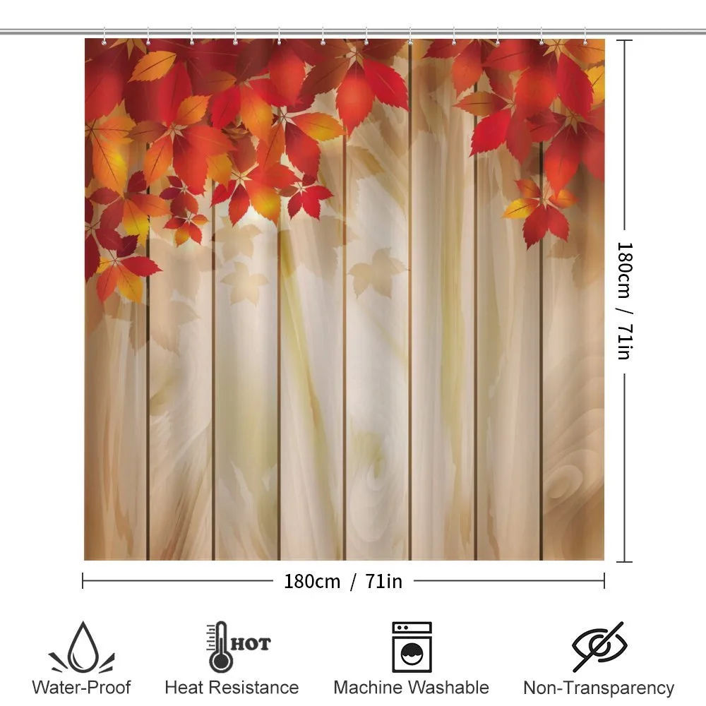 Autumn Orange Tones Leaves — Detail 2