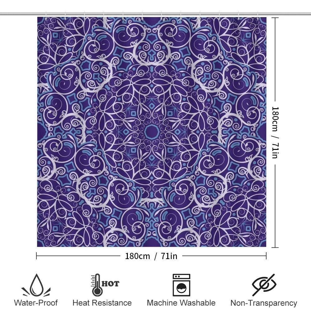 Bohemian Floral Circle — Detail 2