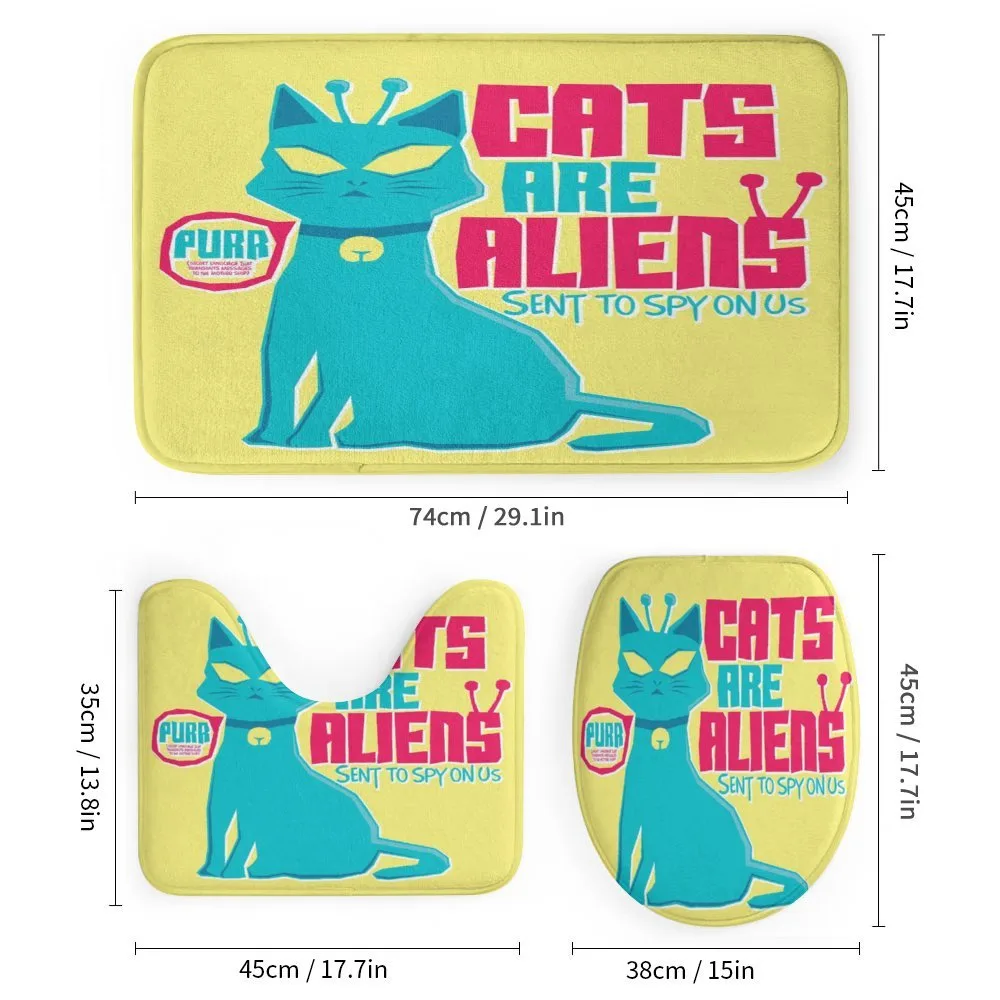 Cats are Aliens Cartoon — Detail 1