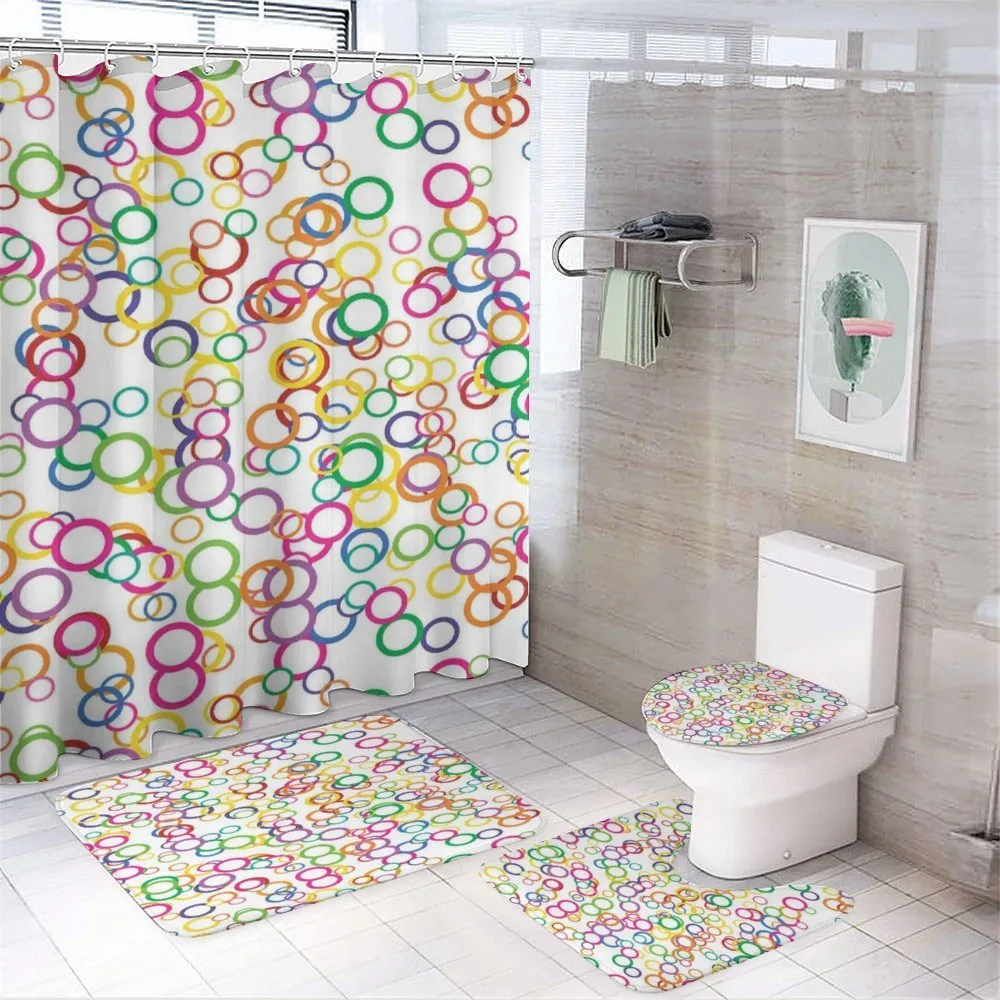 Colored Geometric Circle — Your design