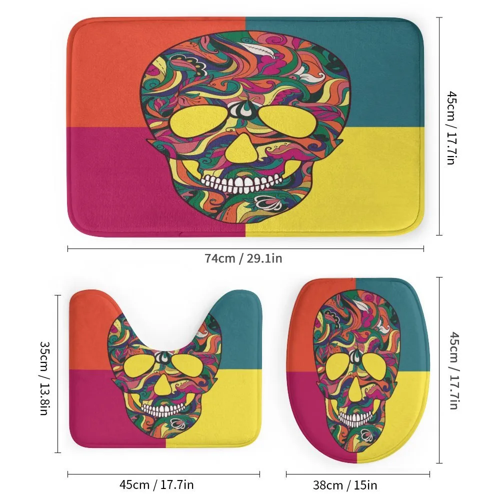 Colorful Calavera — Detail 1