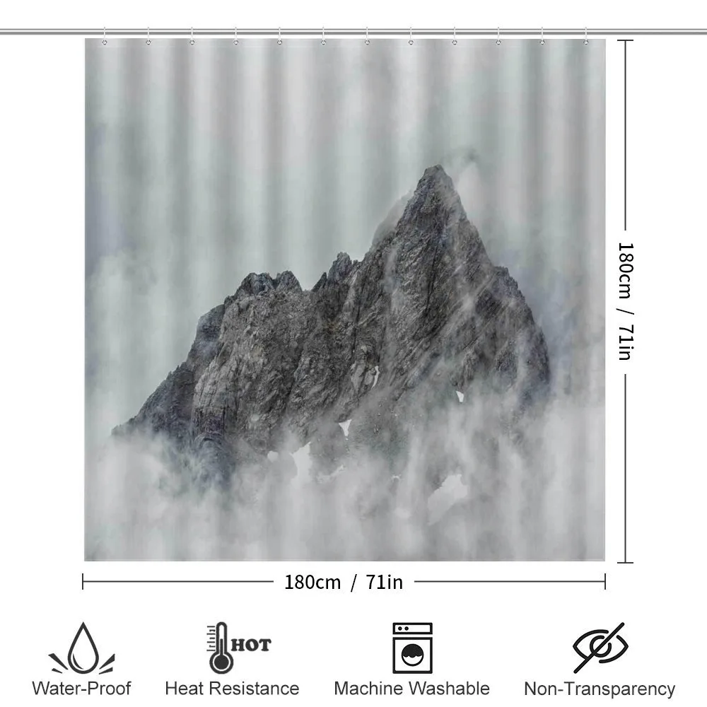 Foggy Mountain Peak — Detail 2