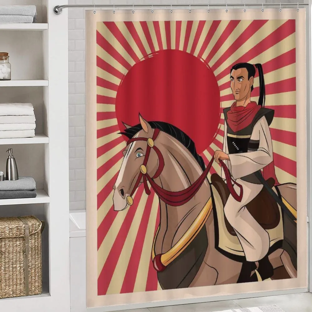 Japanese Man Horse — Detail 4