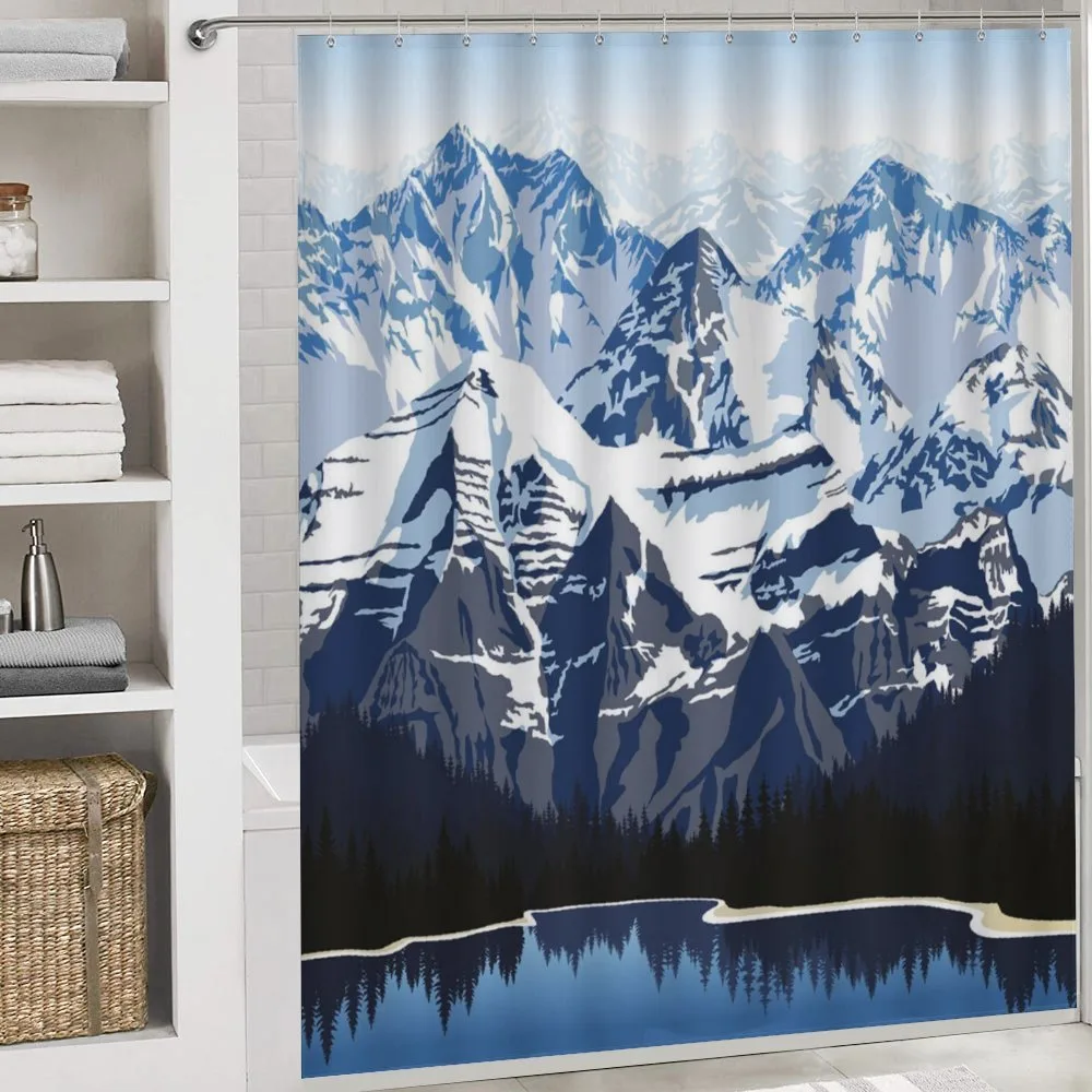 Mountain with Snow View — Detail 4