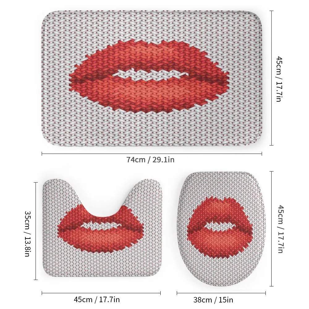 Retro Effect Lips Design — Detail 1