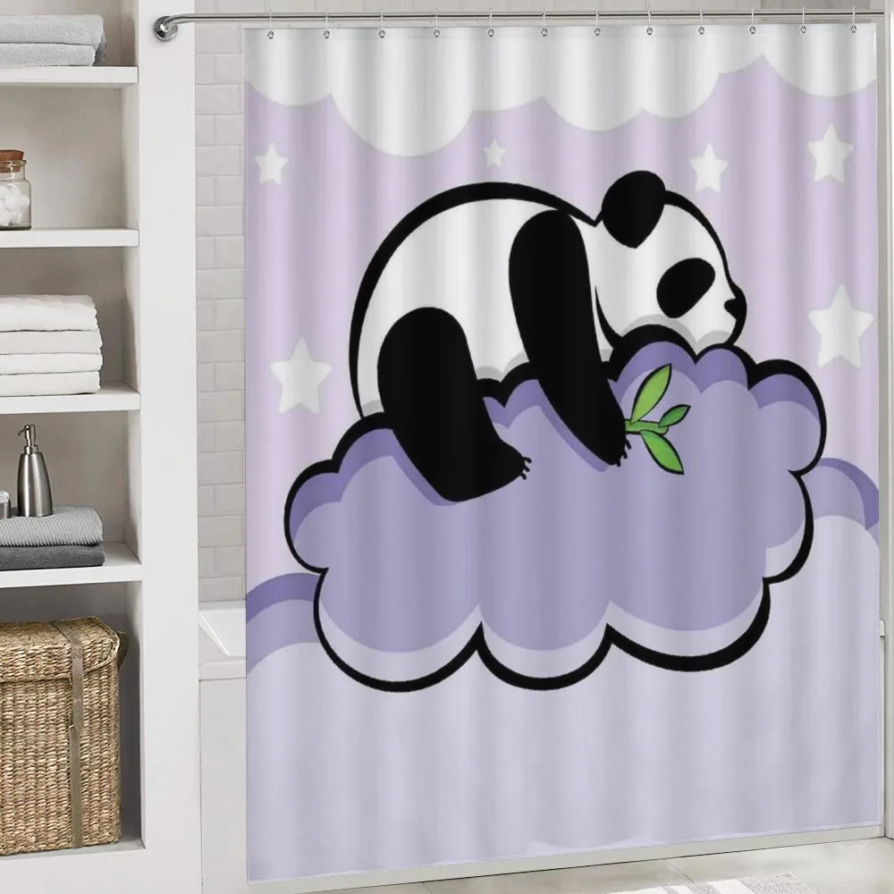 Sleeping Panda on Cloud — Detail 4