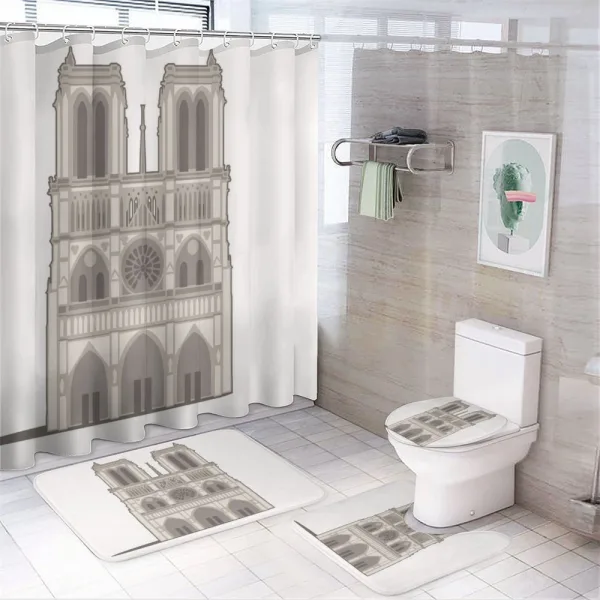 Sole Image Art on a shower curtain