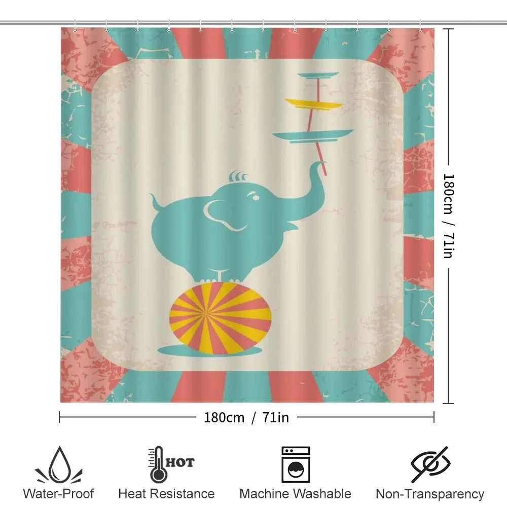 Vintage Circus Elephant — Detail 2