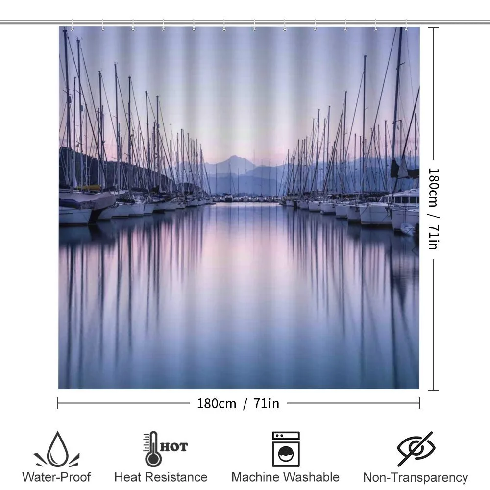 Yacht Harbor in Sunrise — Detail 2