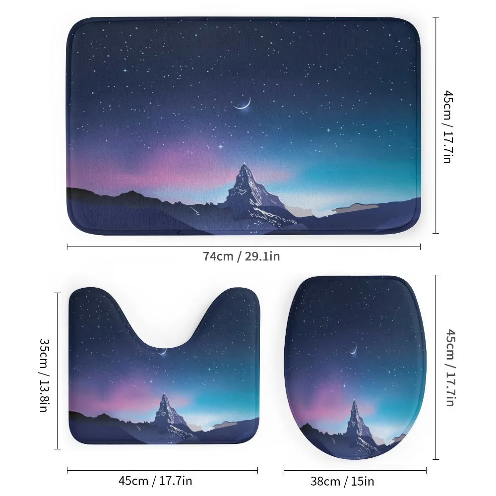 Aurora Borealis Mountain — Detail 1