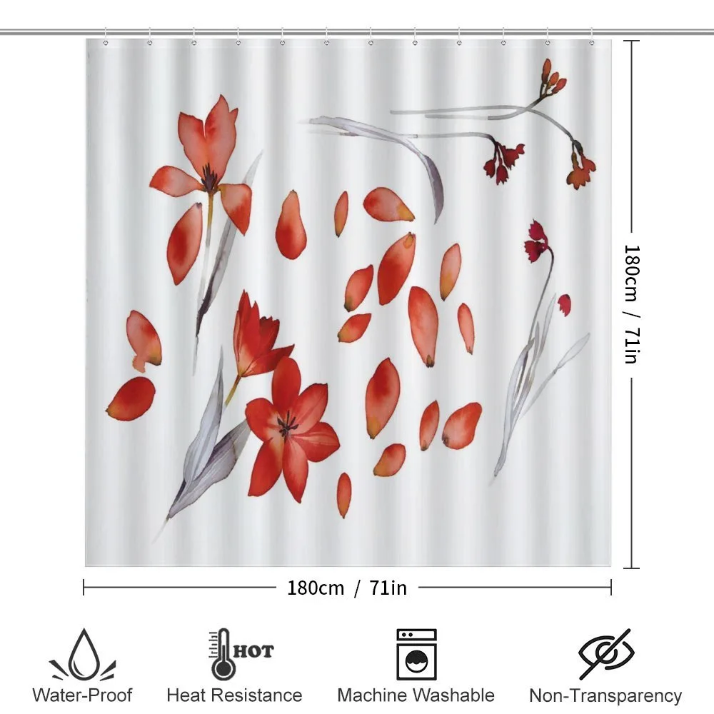 Autumn Flowers Petals — Detail 2