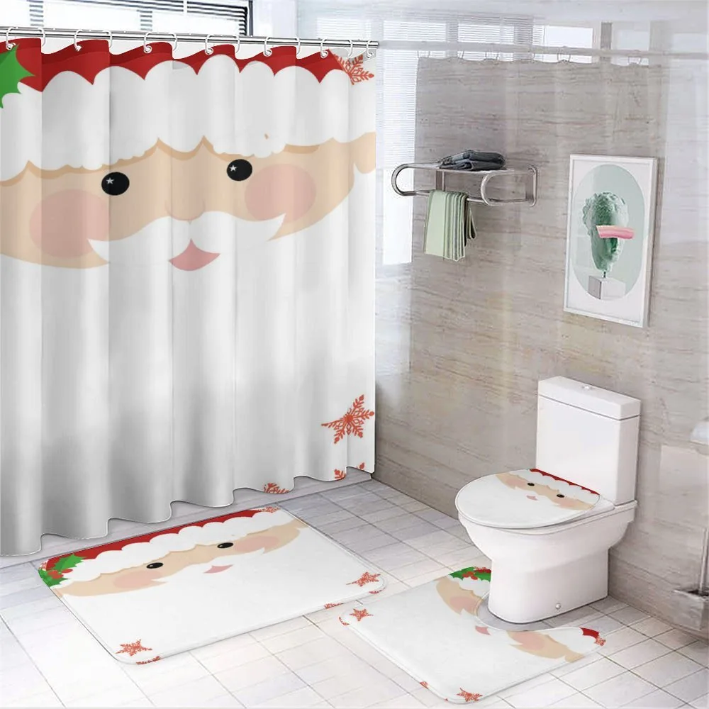 Cartoon Face Santa — Your design