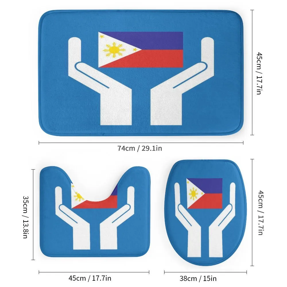 Hands Showing Flag — Detail 1