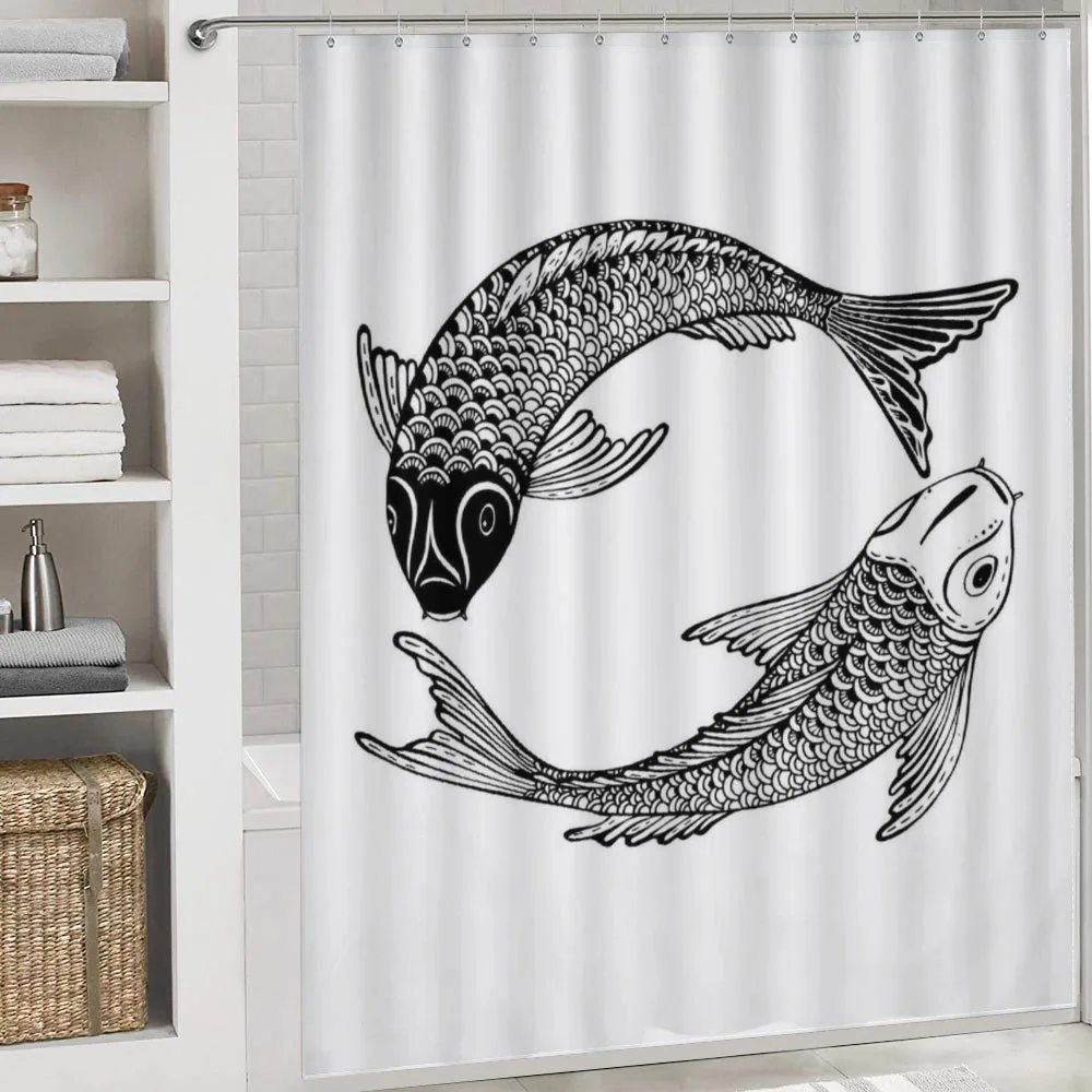 Japanese Carps Love — Detail 4