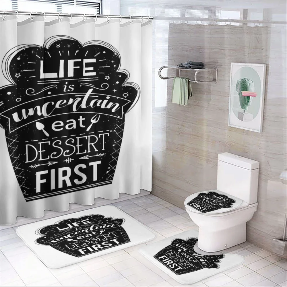 Life is Uncertain Eat Dessert — Your design