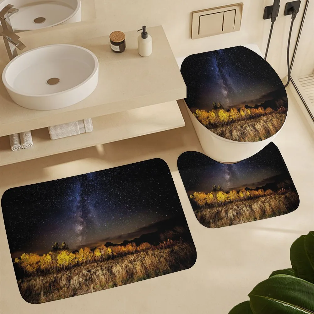 Milky Way Aspens and Tetons — Detail 5