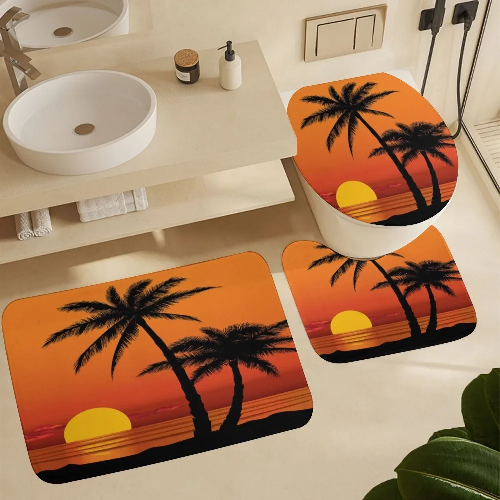 Orange Ombre Sunset and Trees — Detail 5