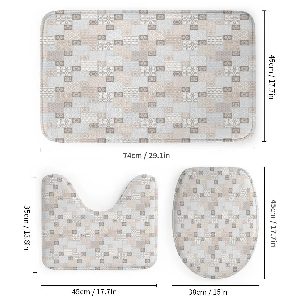 Oriental Checkered Motif — Detail 1