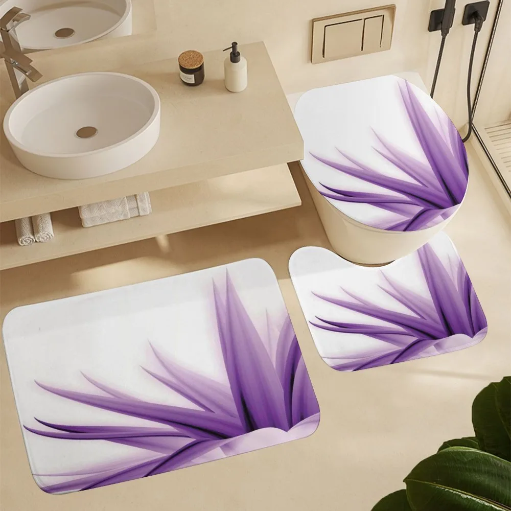 Purple Ombre Lotus Art — Detail 5