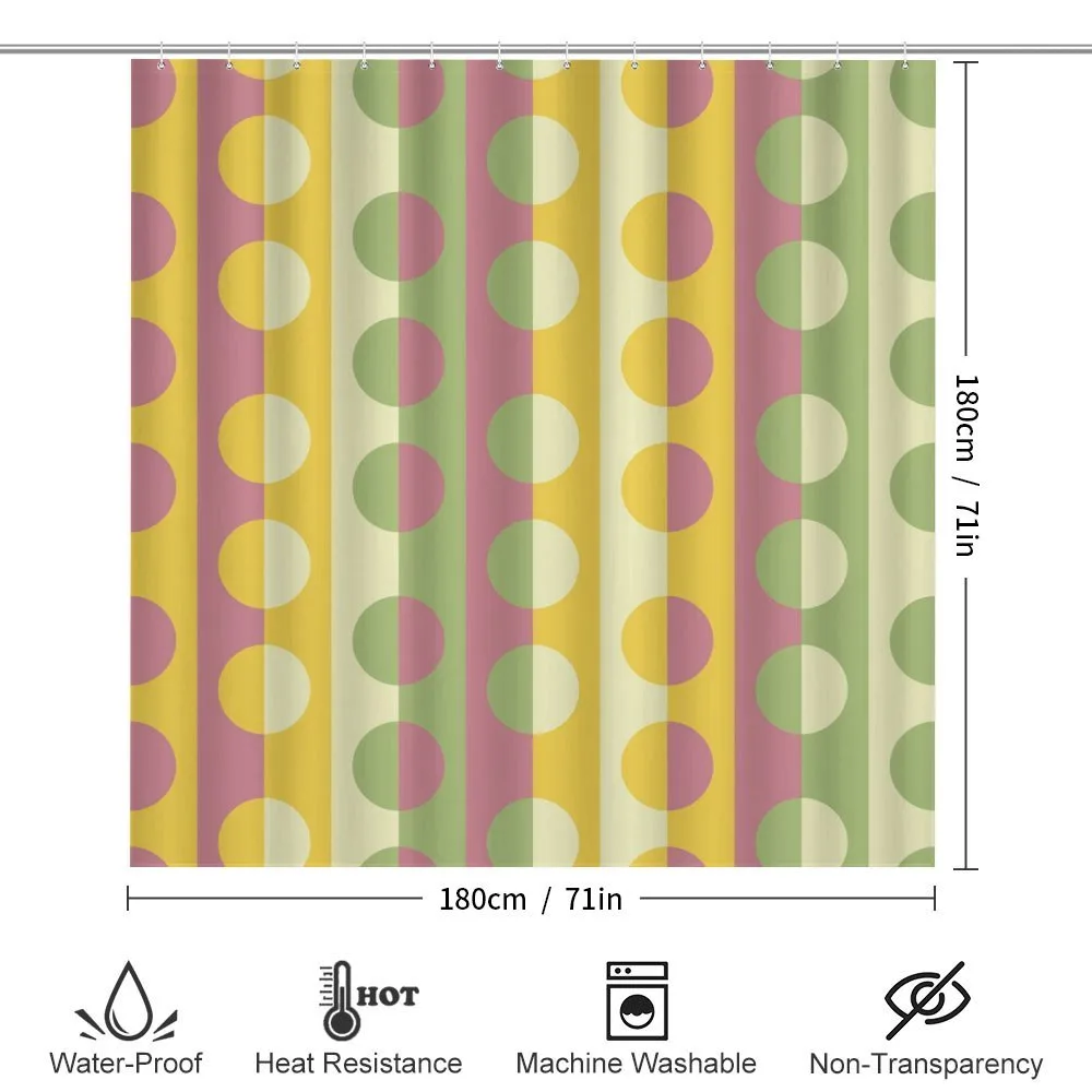 Retro Geometric Stripe — Detail 2