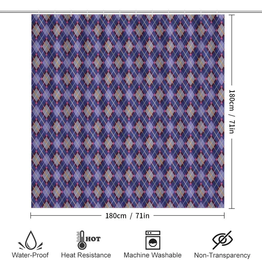 Rhombic Tartan Retro — Detail 2