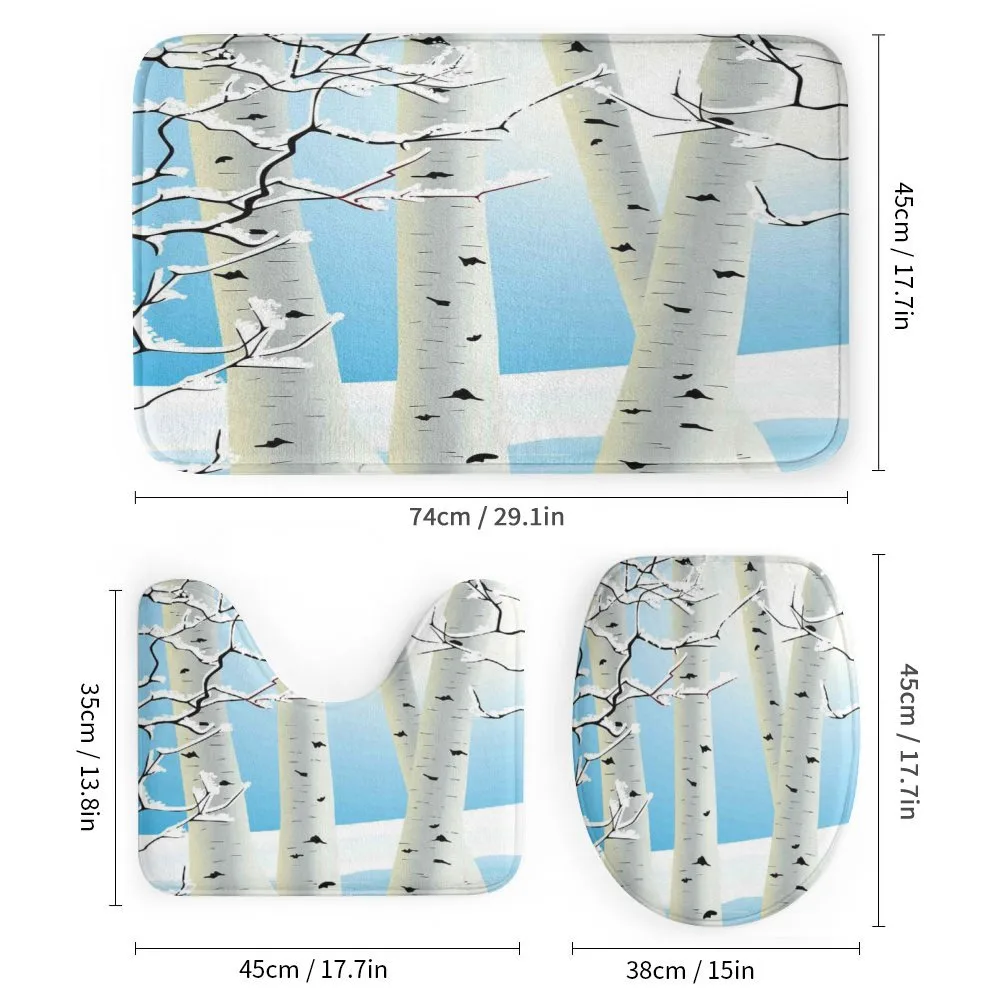 Seasonal Snow Forest — Detail 1