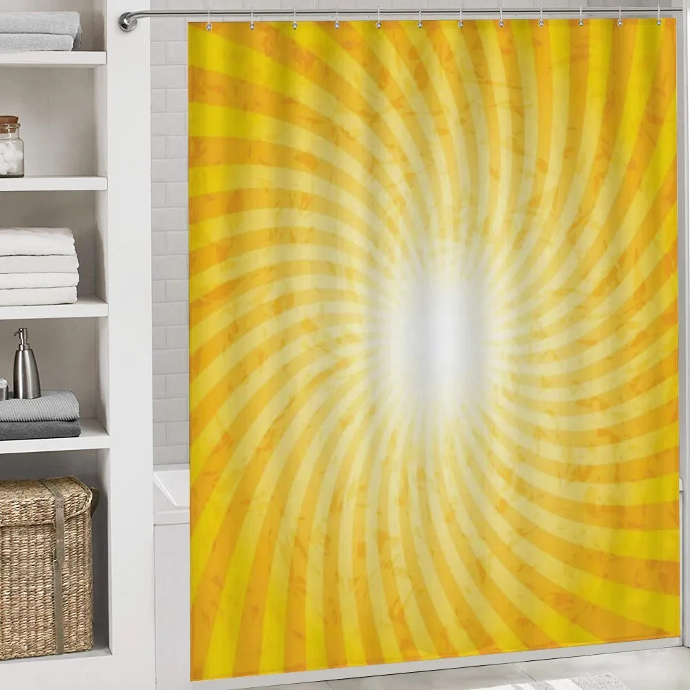 Sunburst Spiral Stripes — Detail 4