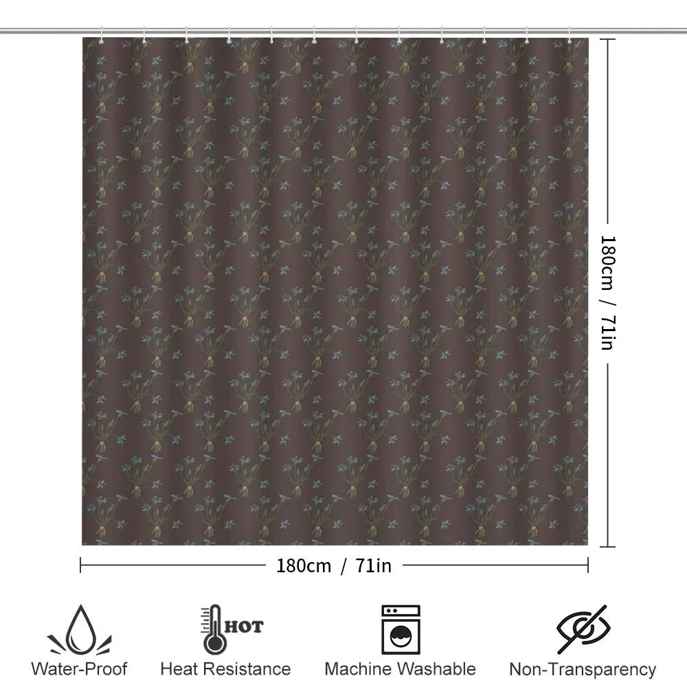 Vintage Style Cornflowers — Detail 2