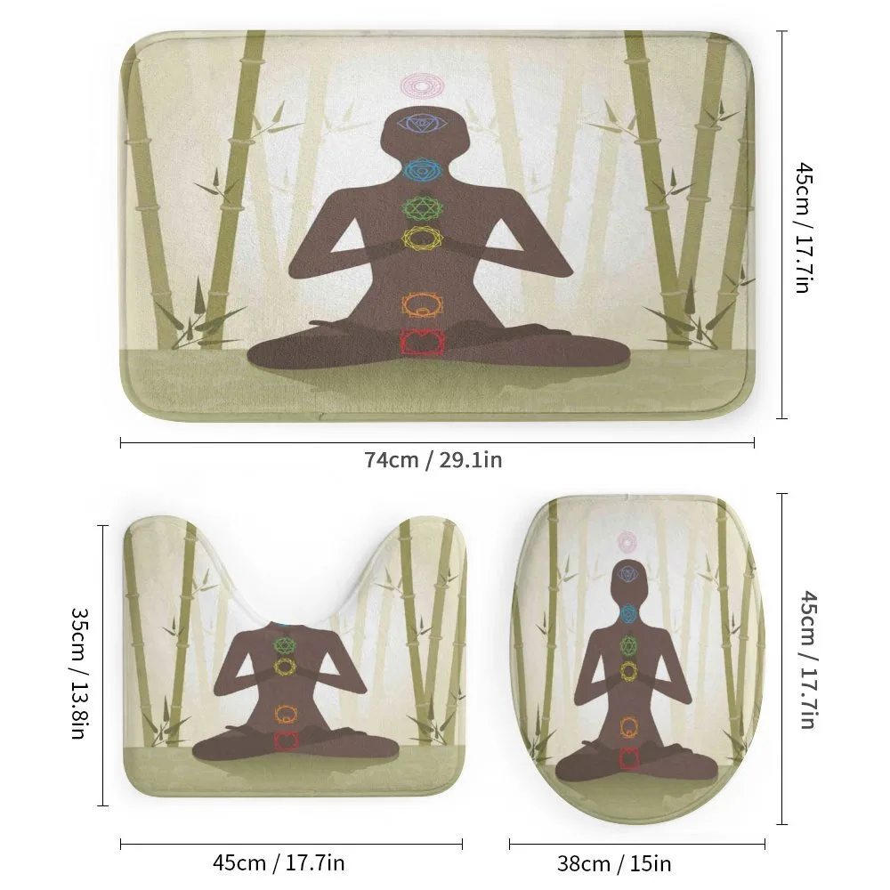Yoga in Bamboo Stems — Detail 1