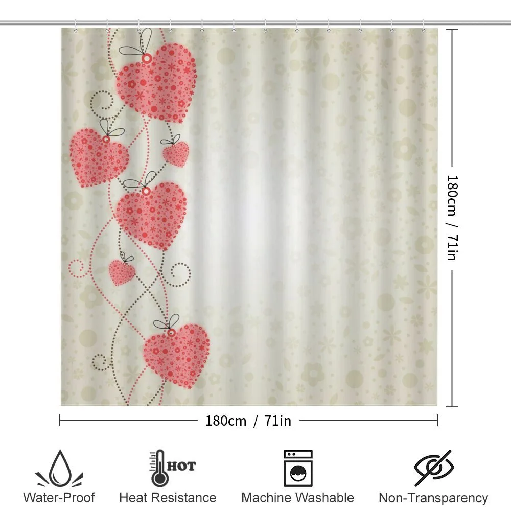 Abstract Motif Hearts — Detail 2