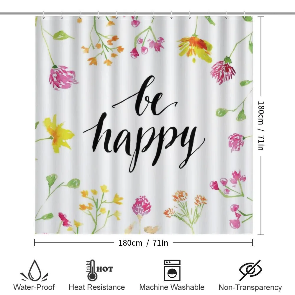 Be Happy Wildflowers — Detail 2