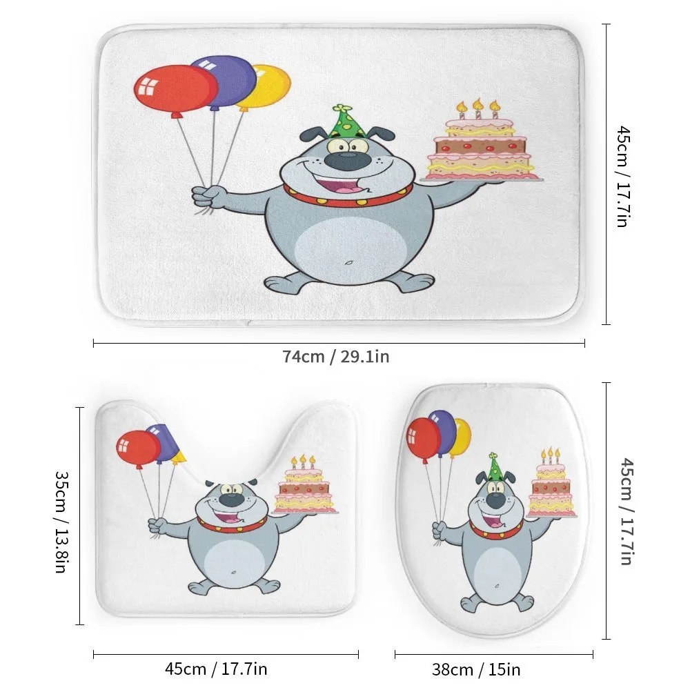 Bulldog Balloons and Cake — Detail 1