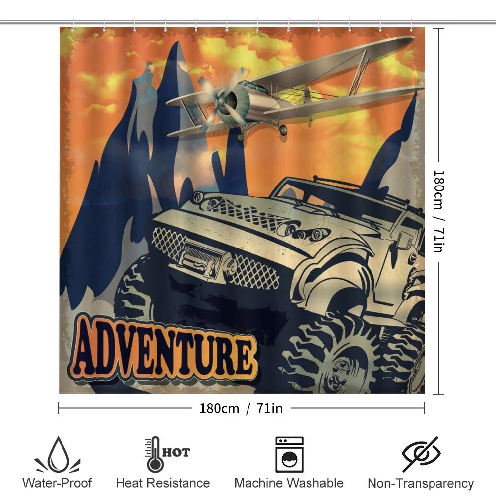 Grunge Big Car Plane — Detail 2