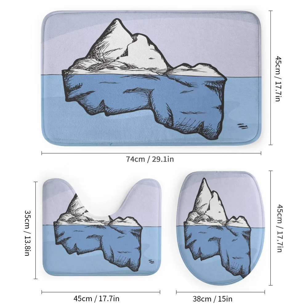 Ice Below and Above Water — Detail 1